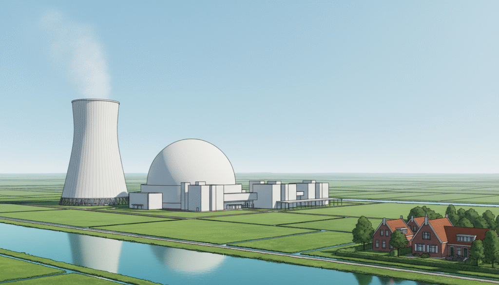 SMR Kerncentrale in Nederland