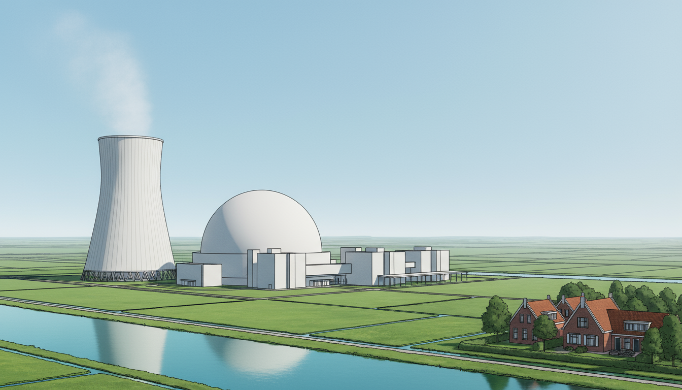 SMR Kerncentrale in Nederland