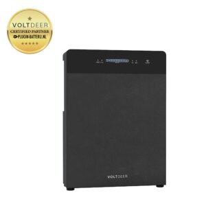 Voltdeer SR5000 – 5,12 kWh plug-in thuisbatterij met noodstroom en PV aansluitingen