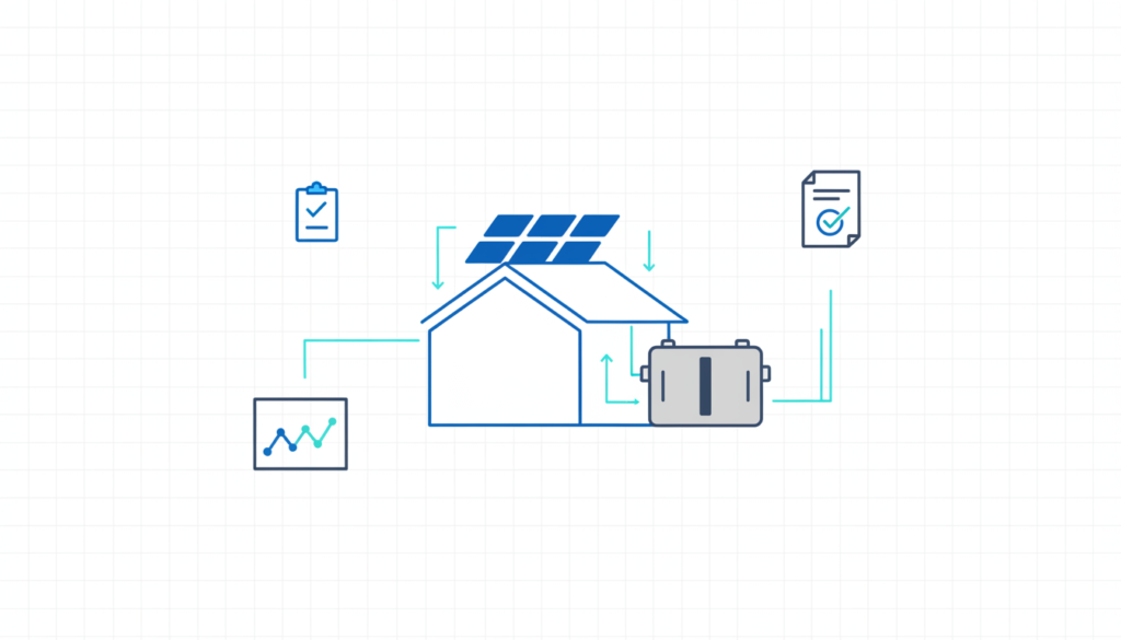 Thuisbatterij in NTA 8800 norm