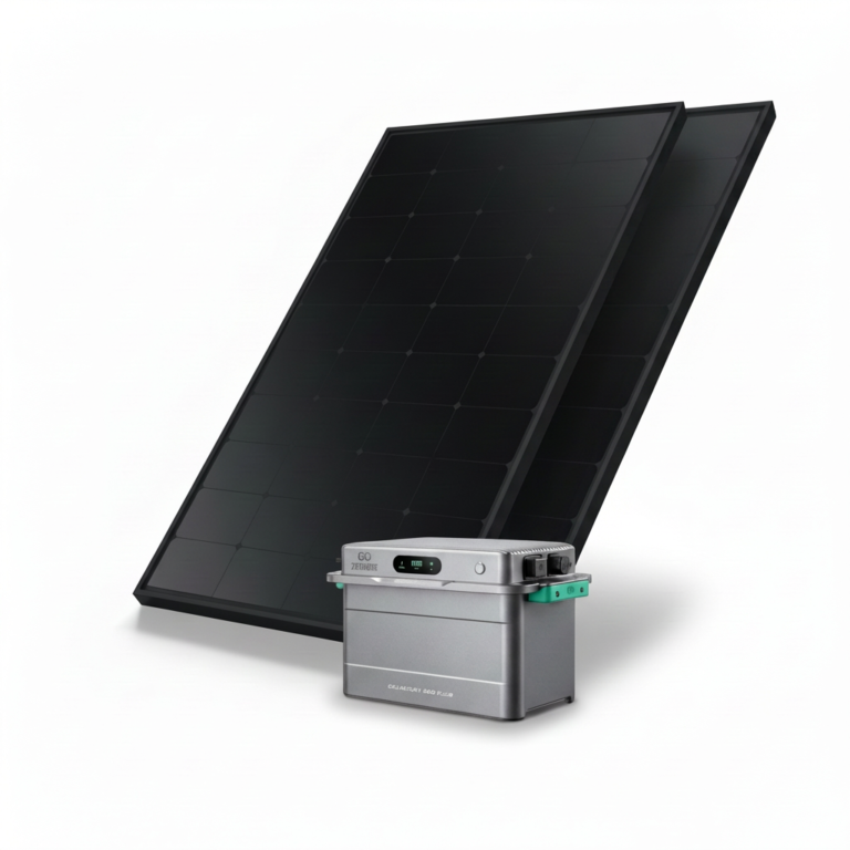 Zonnepanelen met accu - Zendure Solarflow 800Plus met LONGi zonnepanelen