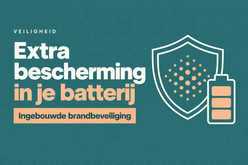 Waarom bevatten sommige plug-in batterijen een interne brandvertrager (aerosol)? 1 aersol brandblusser stekkerbatterij