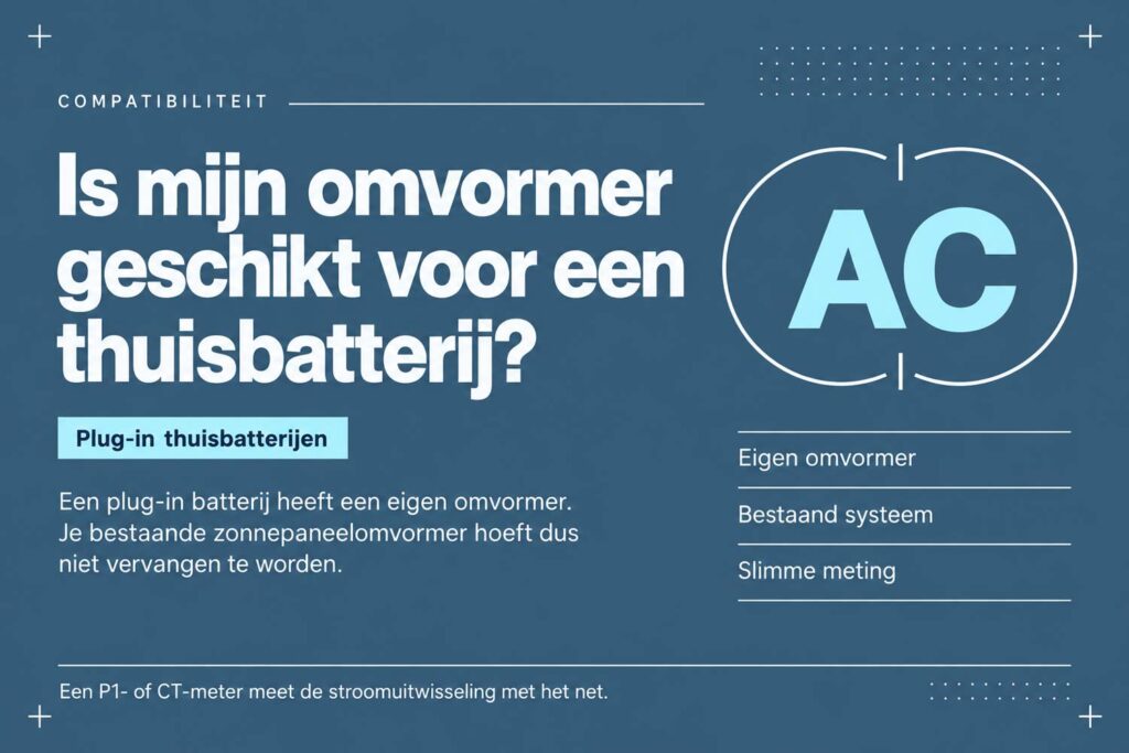 Is mijn omvormer geschikt voor een thuisbatterij? 9 Is mijn omvormer geschikt voor een thuisbatterij?