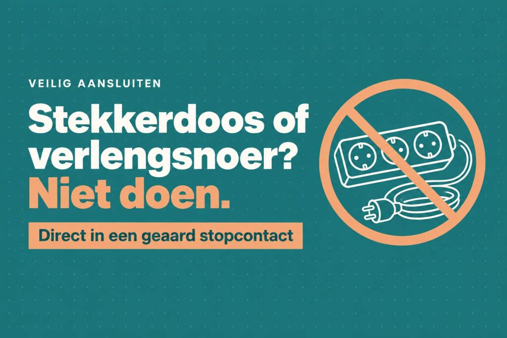 Mag een plug-in thuisbatterij op een stekkerdoos of verlengsnoer? 6 stekkerbatterij geen stekkerdoos