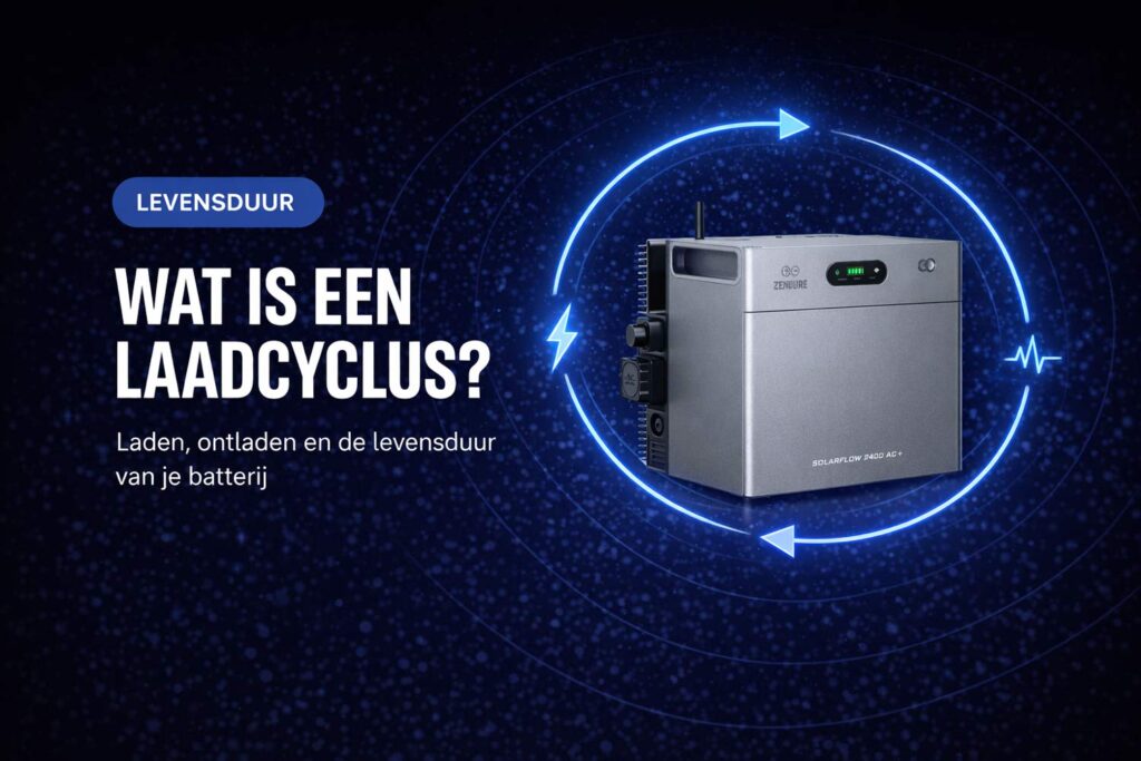 Wat bedoelen ze met aantal cycli bij een thuisbatterij? 5 wat is een laadcyclus thuisbatterij