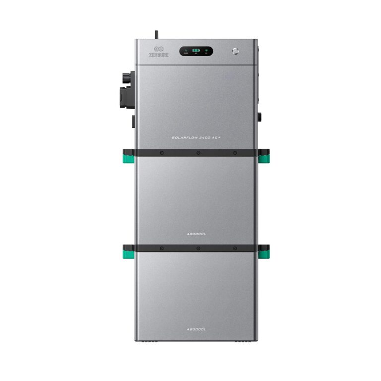 Zendure SolarFlow 2400 AC+ met extra opslag 2x AB3000L - totaal 8,16 kWh