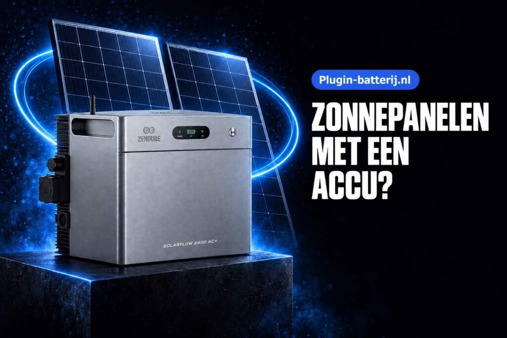 Zonnepanelen met een accu? 8 zonnepanelen met accu 1