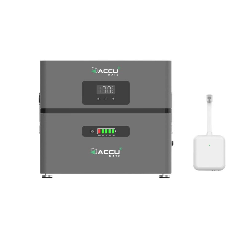 AccuMate Plug-in Thuisbatterij - 2,4 kWh opslag, 2400 W vermogen