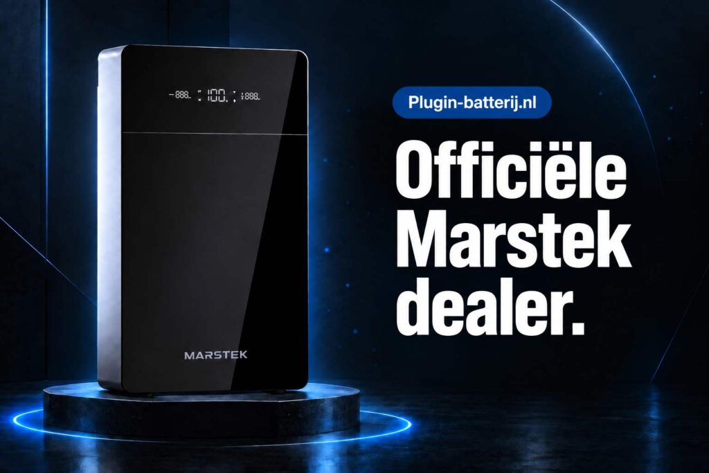 Plugin-Batterij.nl is officiële Marstek dealer met 10 jaar garantie 2 erkende marstek dealer