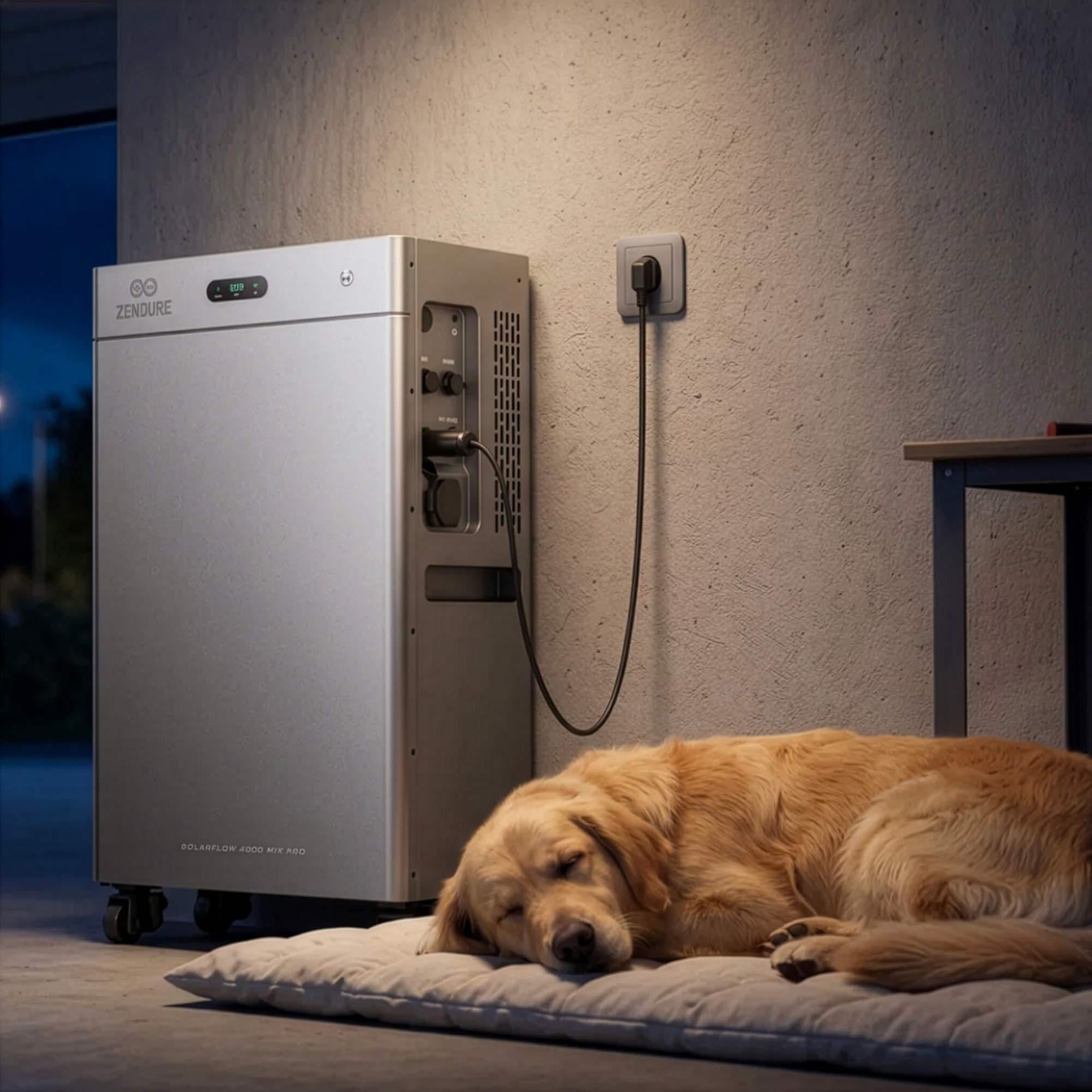 solarflow mix series met hond