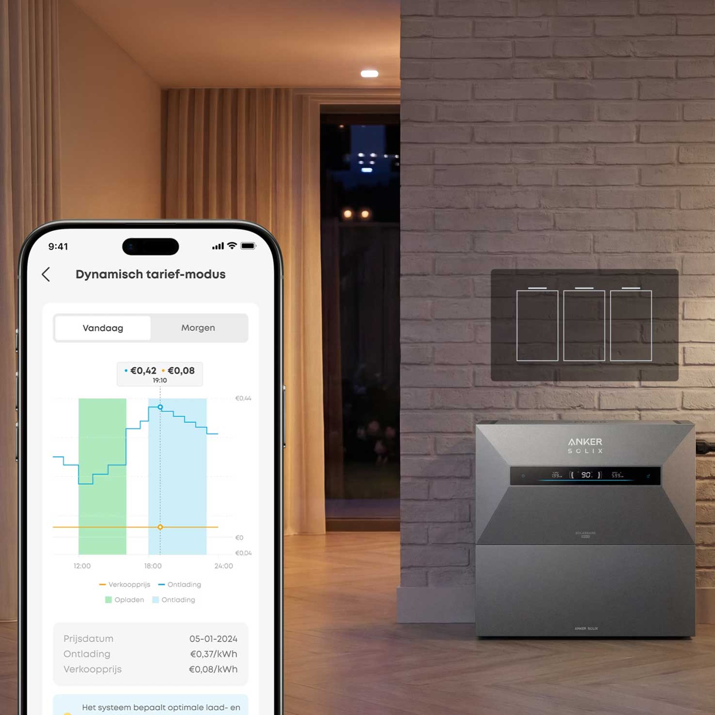 Slimme app - Anker SOLIX Solarbank Max AC