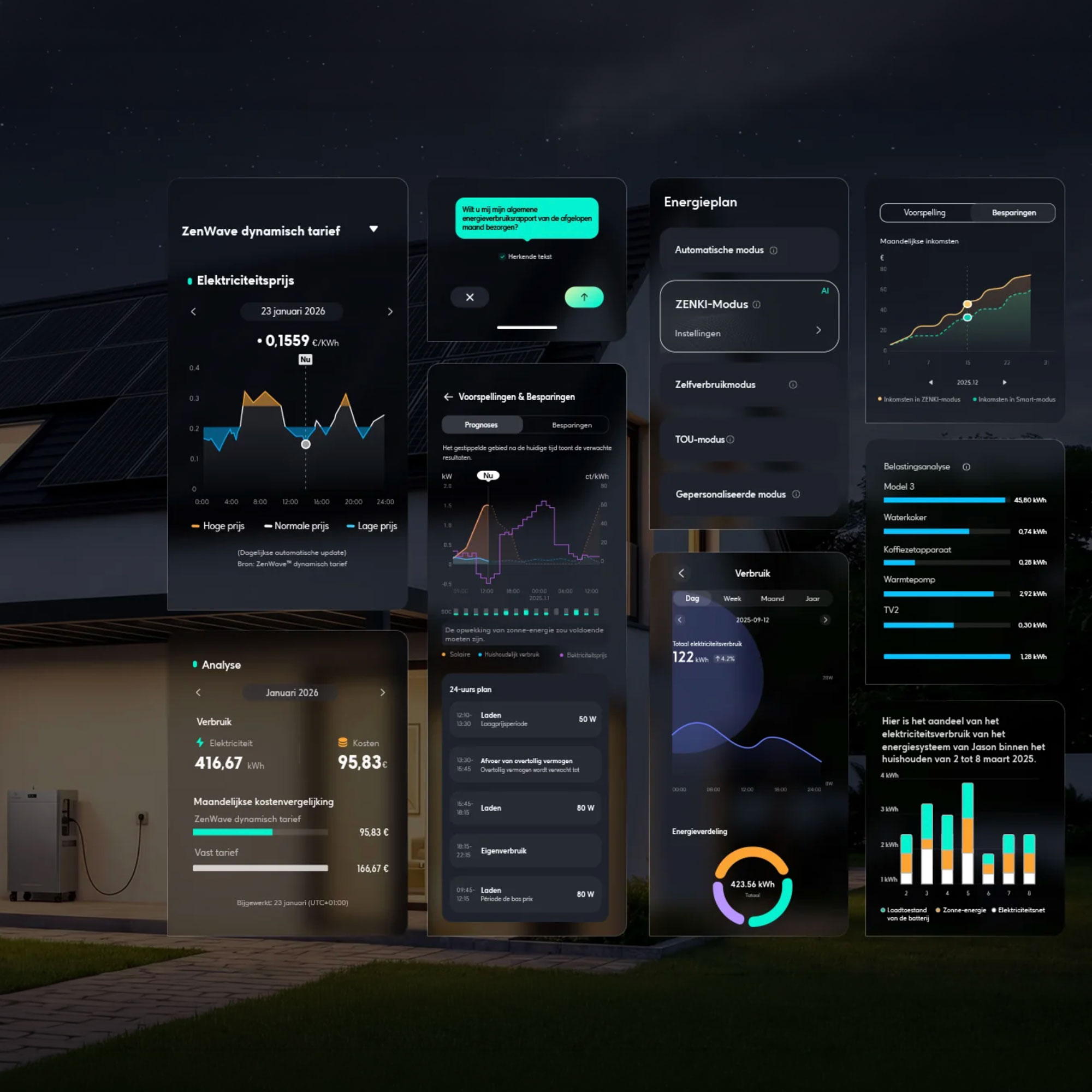 zendure mix app slimme opslag