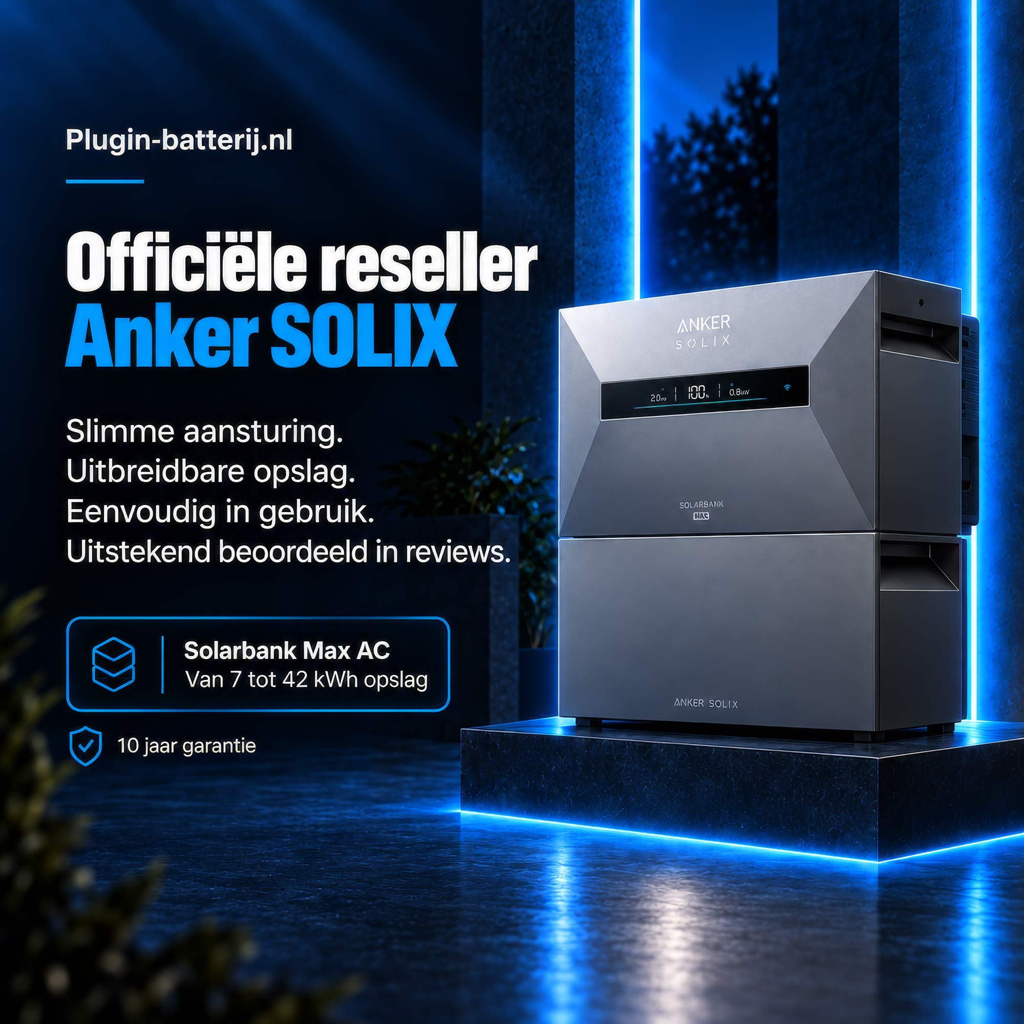 plugin-batterij.nl is erkende dealer anker solix
