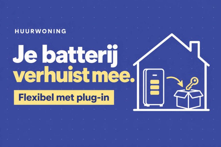 verhuizen stekkerbatterij