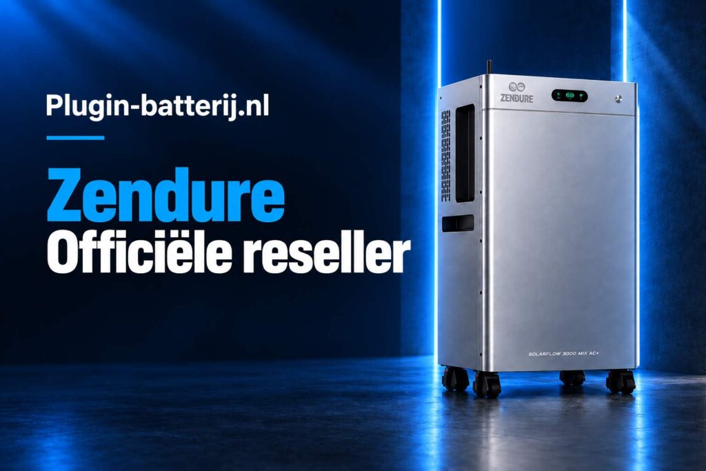 Is Plugin-batterij.nl een officiële Zendure dealer? 1 erkende zendure dealer
