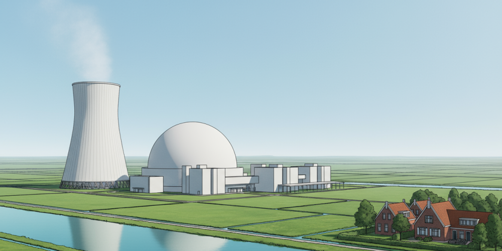 SMR Kerncentrale in Nederland